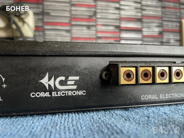 Авто усилвател CORAL ELECTRONIC HA 270 - Италия , снимка 3 - Аксесоари и консумативи - 54739011