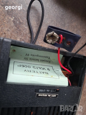 немско мини радио транзистор 34/5, снимка 13 - Радиокасетофони, транзистори - 53993257