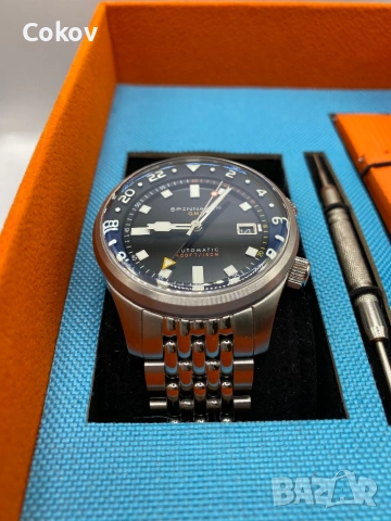 Spinnaker Bradner GMT Automatic 180m, снимка 7 - Мъжки - 54711628