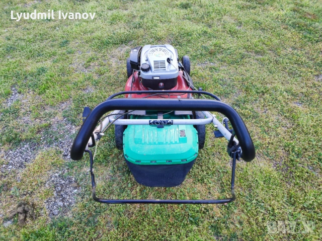 Бензинова косачка с кош Einhell 2014г. 163cm 3,5кс 4t 51см 44кг, снимка 5 - Градинска техника - 54364336