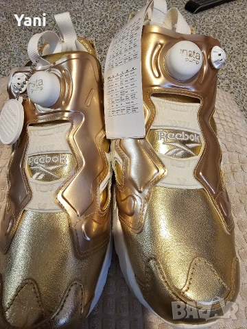 Reebok Instapump Fury Celebrate "Brass" (код на модела: V70094). стелка 25 EU 39, снимка 2 - Маратонки - 55070254