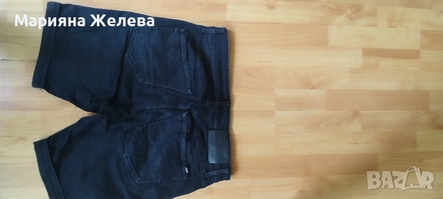 мъжки къси черни дънки-G-STAR RAW, снимка 2 - Спортни дрехи, екипи - 54800441