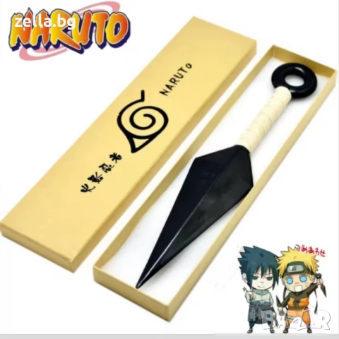 Кунай от Naruto – Реплика 1:1 от ABS пластмаса – Аниме сувенир Косплей аксесоар Колекционерски 10040, снимка 3 - Други - 54656058