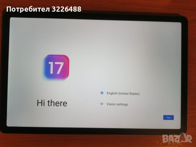 Чисто нов таблет Lenovo Idea Tab ZAFR0153GR