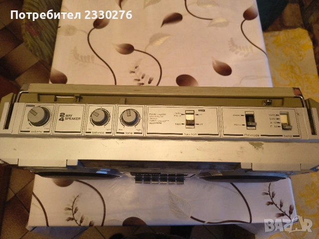 SHARP GF7474, снимка 2 - Радиокасетофони, транзистори - 54456403