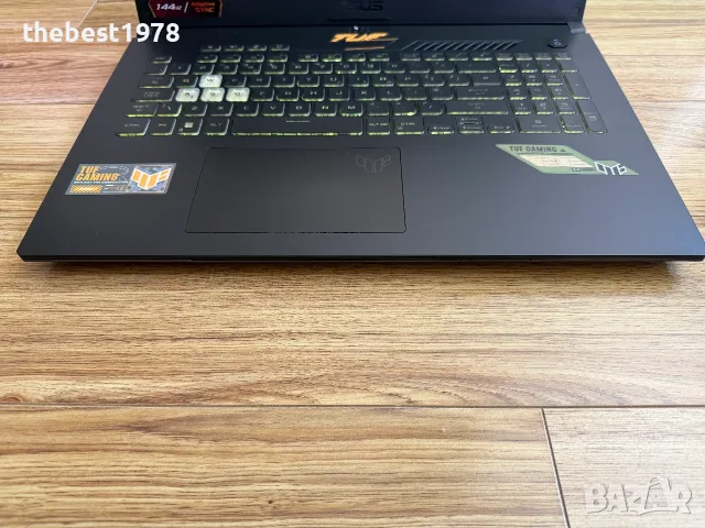 17.3 144Hz Asus TUF Dash`Core i7-12700H/Nvidia RTX 3070/16GB DDR5/512GB SSD/Full HD IPS, снимка 3 - Лаптопи за игри - 55618692