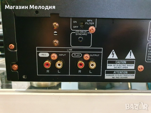 Касетен дек Pioneer CT-656 – 3 глави, златната ера на аналоговия звук, снимка 10 - Декове - 54559729
