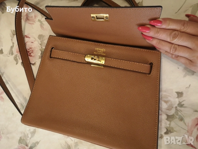 Сладурски малки чантички Maikal Kors, Polo Ralph Lauren, Hermes , снимка 16 - Чанти - 54404375