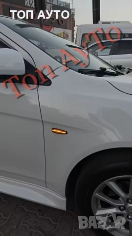 Страничен Опушен Динамичен LED Мигач За Митсубиши Mitsubishi E8 одобрен, снимка 13 - Аксесоари и консумативи - 54921729