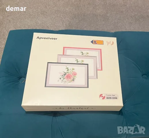 Цифрова фоторамка WiFi рамка от черен дъб, 10.1 инча, 32GB памет, 1280*800 IPS HD сензорен екран, снимка 12 - Друга електроника - 55522267