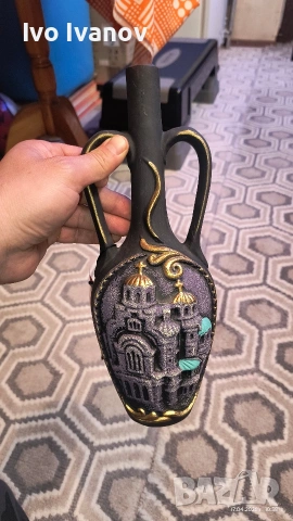 керамична бутилка Хърсово , снимка 4 - Декорация за дома - 54224081