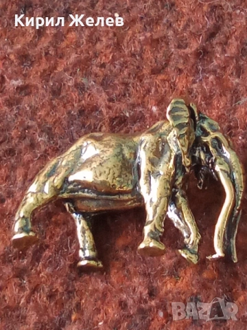 Бронзова фигурка на 🐘 слон 44640, снимка 6 - Колекции - 54173255