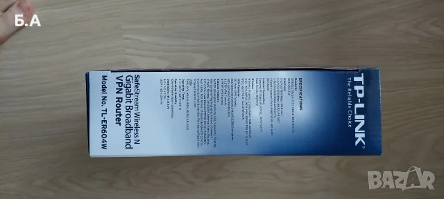 Професионален VPN Рутер TP-LINK TL-ER604W, снимка 6 - Рутери - 55339229