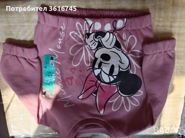 Мини Маус Детска блуза с дълъг ръкав , снимка 1 - Бебешки блузки - 54344138