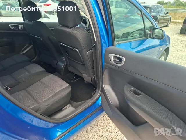 Пежо 307 SW2.0HDI,136K.C., снимка 10 - Автомобили и джипове - 55431778