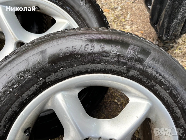 Джанти с гуми BMW X5 БМВ Джип Гума Michelin 17, снимка 3 - Гуми и джанти - 54004251