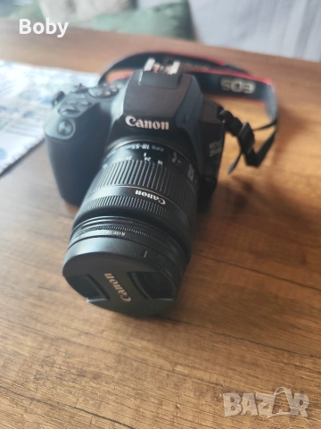 Canon EOS 250D с два обектива , снимка 7 - Фотоапарати - 55184289