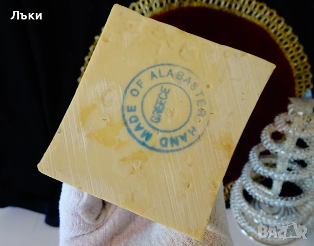 Статуя от алабастър,богиня Афродита,печат,голо тяло. , снимка 10 - Антикварни и старинни предмети - 54646058