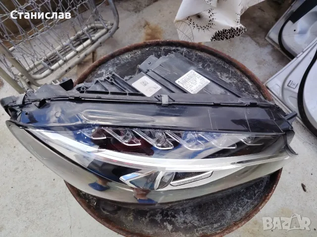 Десен фар Right Headlight Mercedes C-Class W205 / Мерцедес Ц LED OM A2059062604 - За ремонт, снимка 2 - Части - 55670192