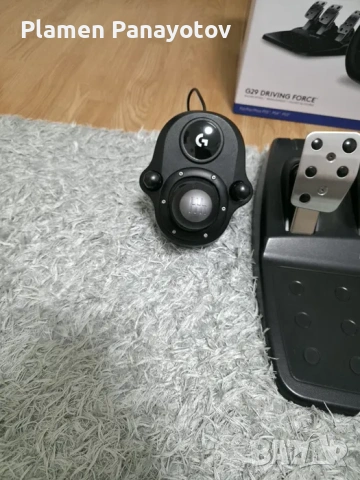 LOGITECH G29 driving force racing + shifter, снимка 4 - Игри за PC - 54384155