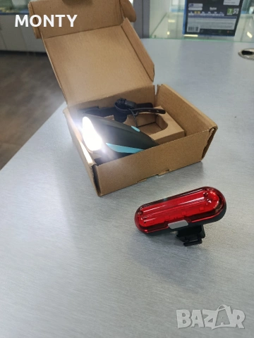 LED фар сирена и стоп, снимка 4 - Аксесоари за велосипеди - 54942768