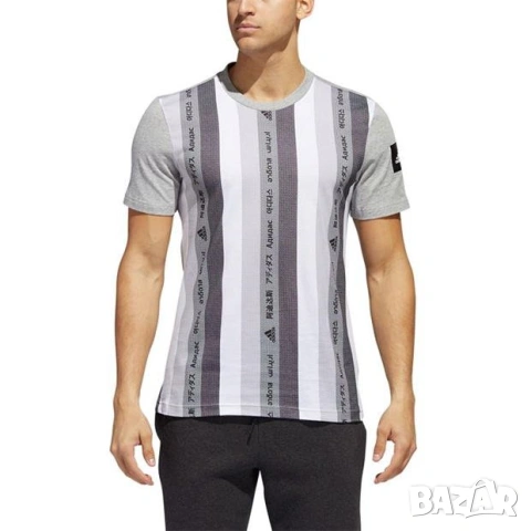 Мъжка тениска adidas /S/ 623 Б10, снимка 2 - Тениски - 55268518