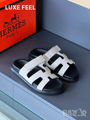 Hermes ⚜️Дамски Чехли , снимка 9 - Чехли - 54793781
