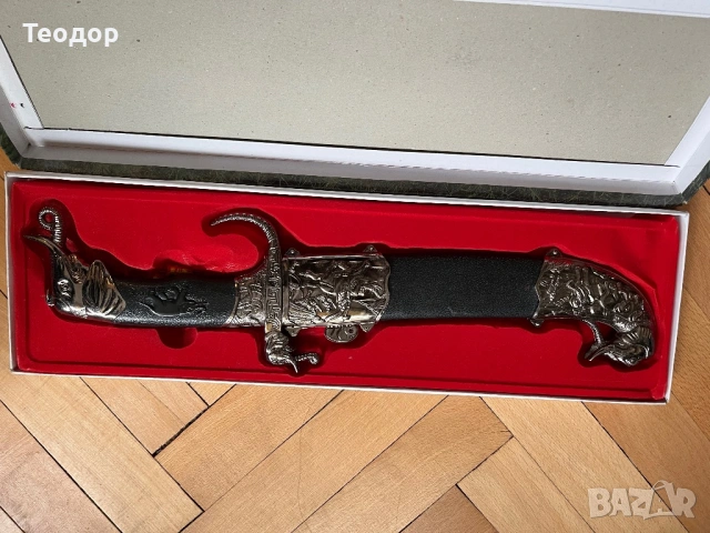 Нож с рисунки и украшения, снимка 4 - Други ценни предмети - 54838023