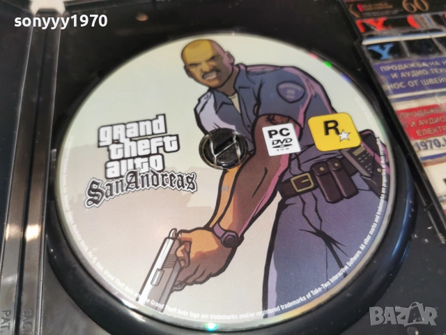GTA SAN ANDREAS PC GAME 0405261946H1E3R, снимка 6 - Игри за PC - 54414438