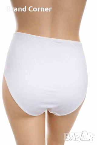 Hunkemöller дамски бикини 2XL – бели с дантелен акцент, снимка 4 - Бельо - 54540379