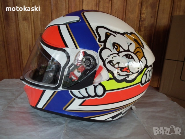 AGV K-3 SV Marini с тъмни очила шлем каска за мотор, снимка 3 - Аксесоари и консумативи - 55103757