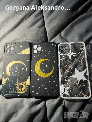 Калъфчета за iPhone 11 pro Max и едно лилаво за iPhone 13 mini