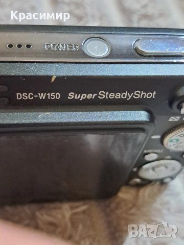 Фотоапарат Sony DSC-W150, 8,1Mp, снимка 5 - Фотоапарати - 54784168