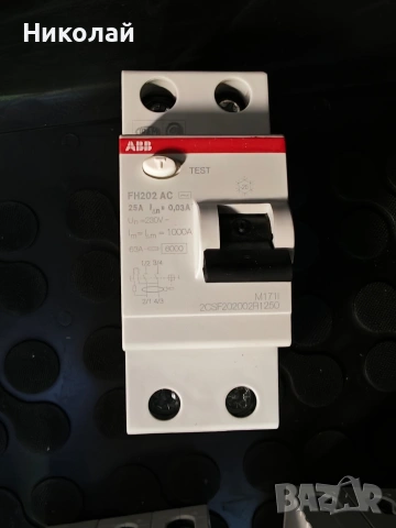 Автоматични прекъсвачи ABB Merlin Gerin Gewis, снимка 4 - Друга електроника - 55182887