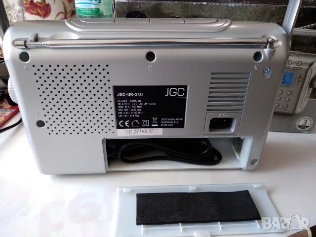 FM/MW Радиоприемник JGC-UR-210, снимка 6 - Радиокасетофони, транзистори - 55602669