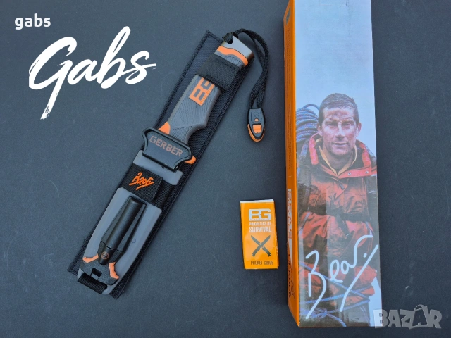 Нож за оцеляване GERBER Bear Grylls Ultimate Survival, снимка 4 - Ножове - 51780863