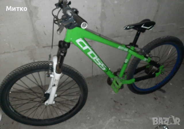 Планински велосипед марка Крос KROSS модел ALLOY 6061 с 26 цолови гуми