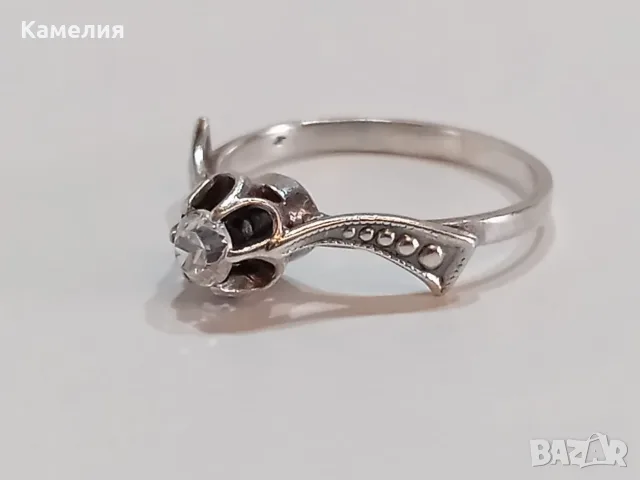Руско сребро. Пръстен и обеци , снимка 11 - Бижутерийни комплекти - 55664280