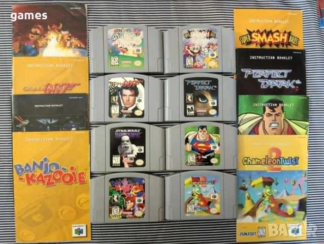 Игри за Nintendo 64 - NTSC - US и Jap
