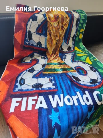 Плажна хавлия FIFA World Cup 2026! ⚽🏆 , снимка 3 - Хавлиени кърпи - 55295785