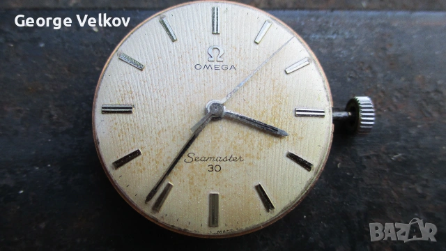 работещ механизъм 286 за Omega, с циферблат за Seamaster 30, 1963, снимка 3 - Други - 55105463
