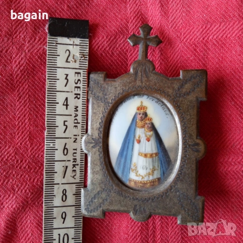 Старинна икона., снимка 4 - Икони - 54224282