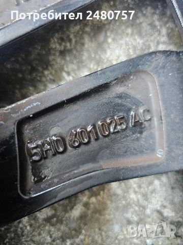 Алуминиеви джанти 16 цола за VW,Ауди,Шкода, снимка 13 - Гуми и джанти - 54995117