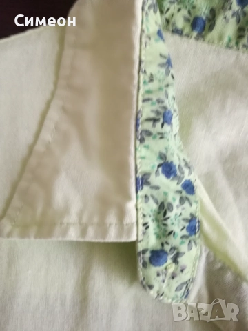 XL -Нова Ленена Мъжка Риза Къс Ръкав, снимка 4 - Ризи - 55302283