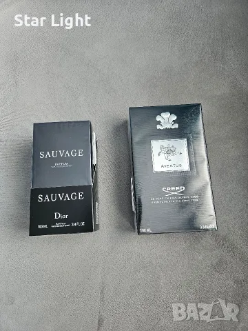 Оригинални парфюми Dior Sauvage и Creed Aventus