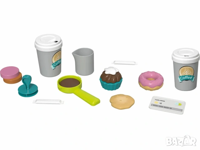 Комплект за игра „Кафене“Playtive Cafe, снимка 2 - Образователни игри - 54976039