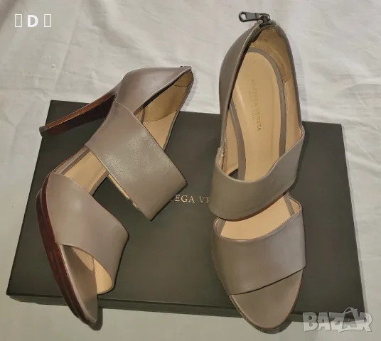 BOTTEGA VENETA оригинални 38,5 , снимка 6 - Дамски обувки на ток - 55367712