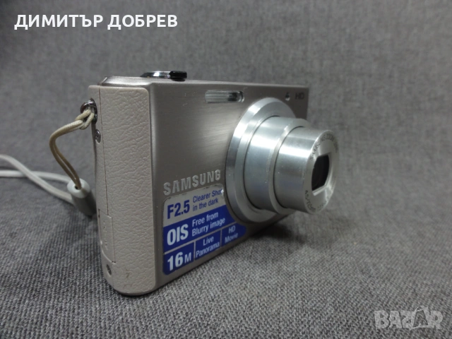 ЦИФРОВ ФОТОАПАРАТ SAMSUNG ST77 16MP CCD DIGITAL CAMERA Y2K, снимка 4 - Фотоапарати - 54834799