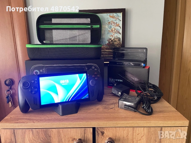 ASUS ROG Xbox Ally X + ROG Bulwark Dock + аксесоари
