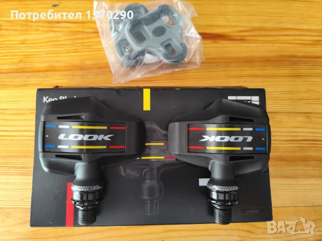 LOOK Keo Blade Ceramic Tittan cap, снимка 4 - Части за велосипеди - 54959681